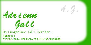 adrienn gall business card